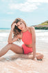 Coral halter